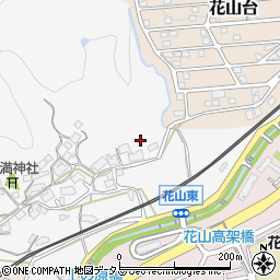 兵庫県神戸市北区山田町上谷上木戸上周辺の地図