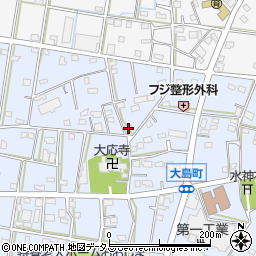 静岡県浜松市中央区大島町1055周辺の地図