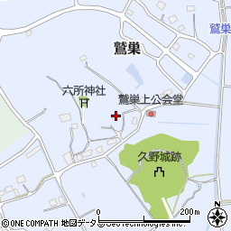 静岡県袋井市鷲巣1287周辺の地図