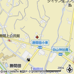 静岡県牧之原市勝間540周辺の地図