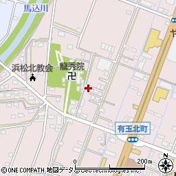 静岡県浜松市中央区有玉北町685周辺の地図