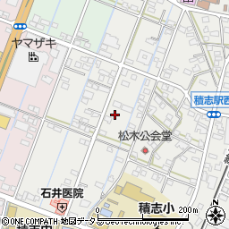 静岡県浜松市中央区積志町1613周辺の地図