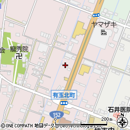 静岡県浜松市中央区有玉北町725周辺の地図