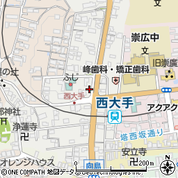 三重県伊賀市上野西大手町3677周辺の地図