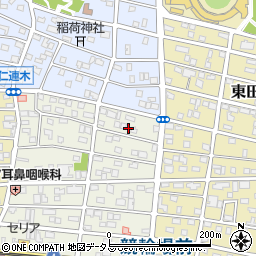 愛知県豊橋市上地町81周辺の地図