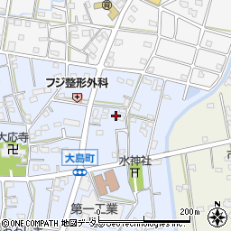 静岡県浜松市中央区大島町983周辺の地図
