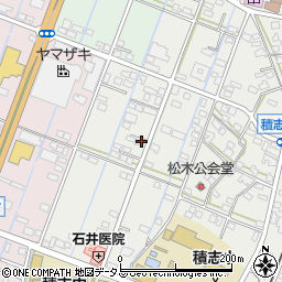 静岡県浜松市中央区積志町1673周辺の地図