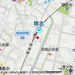 静岡県浜松市中央区積志町817周辺の地図