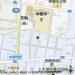 静岡県浜松市中央区大島町1356周辺の地図
