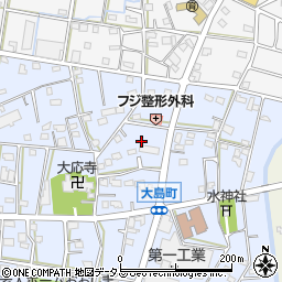 静岡県浜松市中央区大島町1016周辺の地図