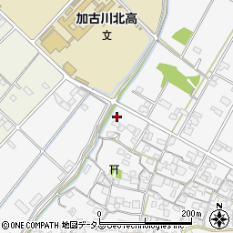 兵庫県加古川市野口町水足1295周辺の地図