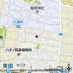 愛知県豊橋市上地町52周辺の地図