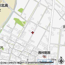 兵庫県加古川市野口町（水足）周辺の地図