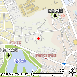 静岡県掛川市上張45周辺の地図