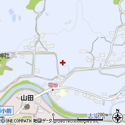 兵庫県神戸市北区山田町福地21周辺の地図