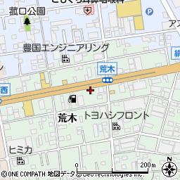 すき家２３号豊橋花田店周辺の地図