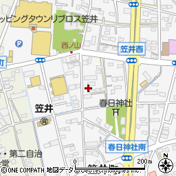 静岡県浜松市中央区笠井町1241周辺の地図