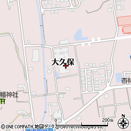 静岡県磐田市大久保522周辺の地図