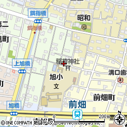 愛知県豊橋市旭町旭周辺の地図
