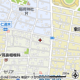 愛知県豊橋市上地町77周辺の地図