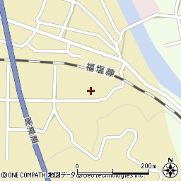 広島県三次市三良坂町岡田232周辺の地図