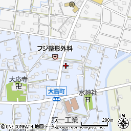 静岡県浜松市中央区大島町979周辺の地図