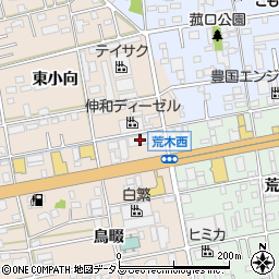 眼鏡市場豊橋新栄店周辺の地図