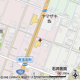 静岡県浜松市中央区有玉北町735周辺の地図