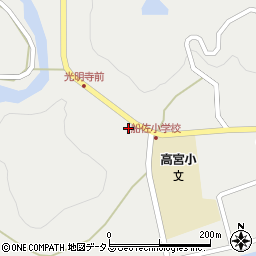 広島県安芸高田市高宮町佐々部906周辺の地図