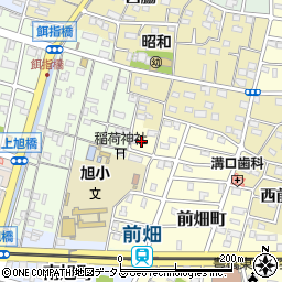 愛知県豊橋市前畑町4周辺の地図