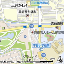 総合葬祭式場日本祭典　寝屋川会館周辺の地図