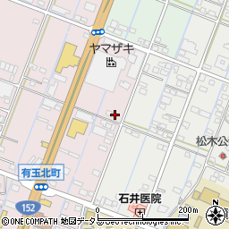 静岡県浜松市中央区有玉北町501周辺の地図