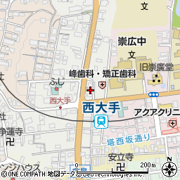 三重県伊賀市上野西大手町3616周辺の地図