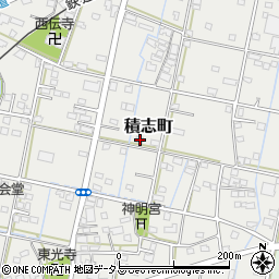 静岡県浜松市中央区積志町890周辺の地図