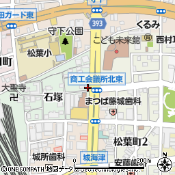 愛知県豊橋市花田町石塚55周辺の地図