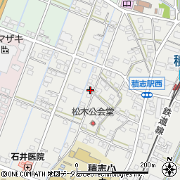 静岡県浜松市中央区積志町1610周辺の地図