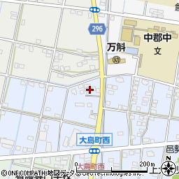 静岡県浜松市中央区大島町1490周辺の地図