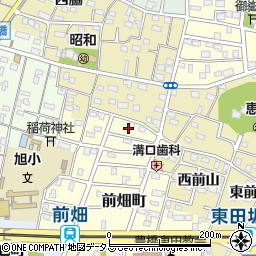 愛知県豊橋市前畑町21周辺の地図