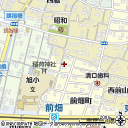 愛知県豊橋市前畑町13周辺の地図