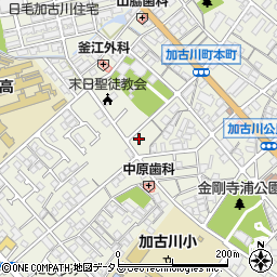 兵庫県加古川市加古川町本町42-3周辺の地図