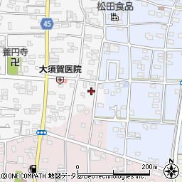 静岡県浜松市中央区笠井町78周辺の地図