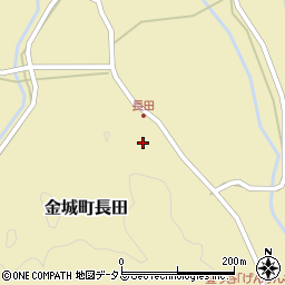 島根県浜田市金城町長田イ周辺の地図