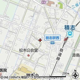 静岡県浜松市中央区積志町1595周辺の地図