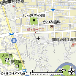 静岡県掛川市上張417周辺の地図