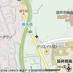 静岡県袋井市久能2288周辺の地図