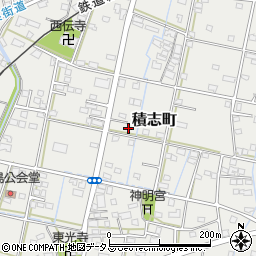 静岡県浜松市中央区積志町875周辺の地図
