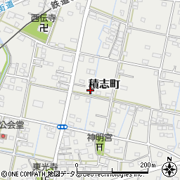 静岡県浜松市中央区積志町874周辺の地図