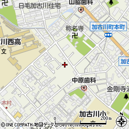 兵庫県加古川市加古川町本町105-1周辺の地図