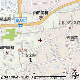 三重県伊賀市上野農人町491周辺の地図