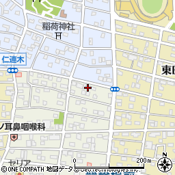 愛知県豊橋市上地町78-3周辺の地図
